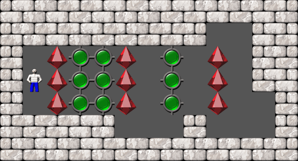 Сокобан More Bugs collections уровень 665